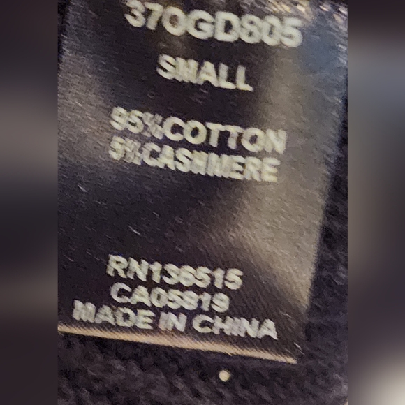 One grey day Wyatt distressed cardigan in black size Small - Picture 12 of 13